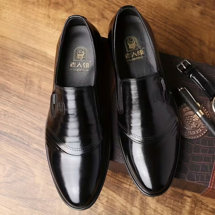 Moura® - Mocassins Ortopédicos Formais de Couro⏐Edição Premium