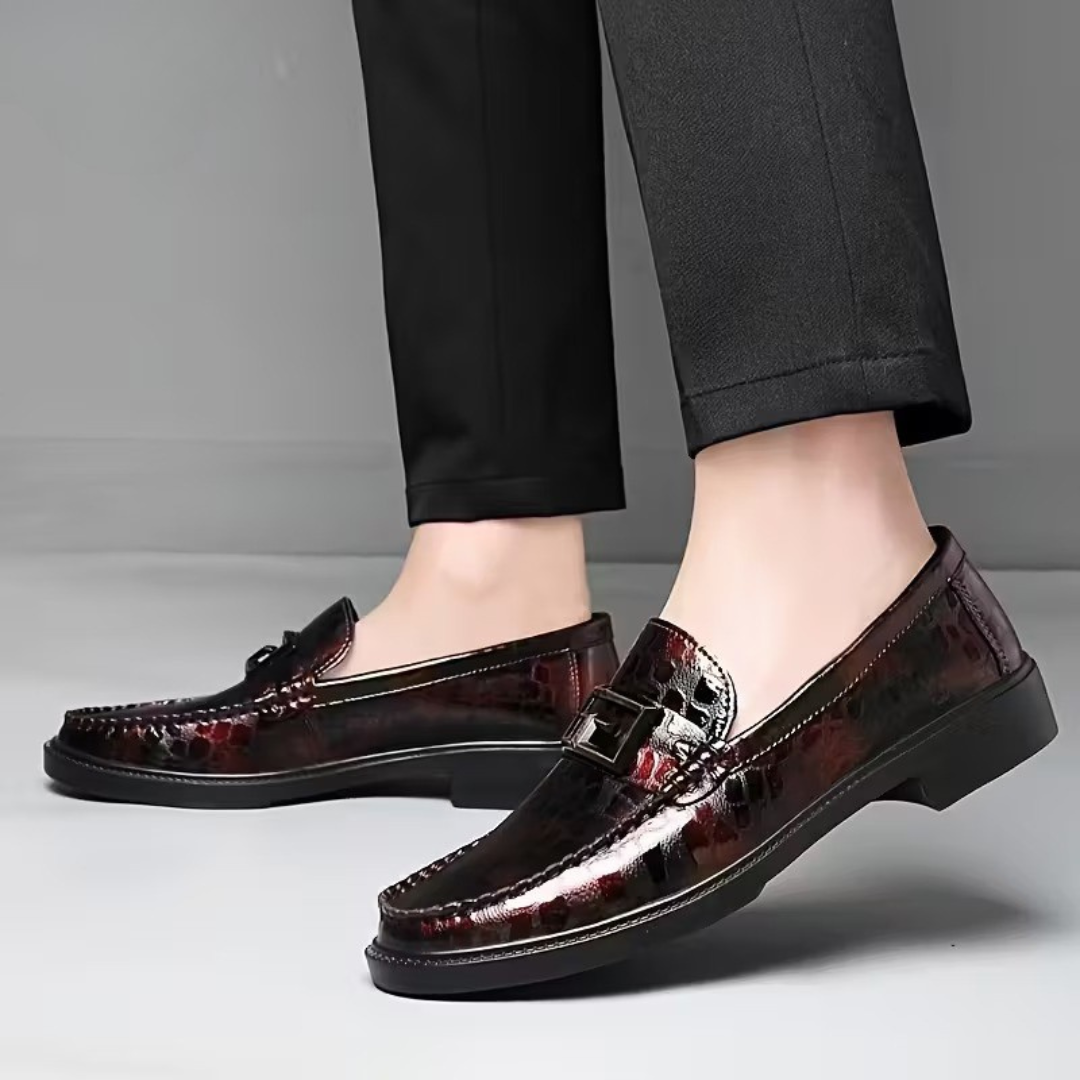 Arcos® - Mocassins Ortopédicos Elegantes de Pele⏐Edição Premium