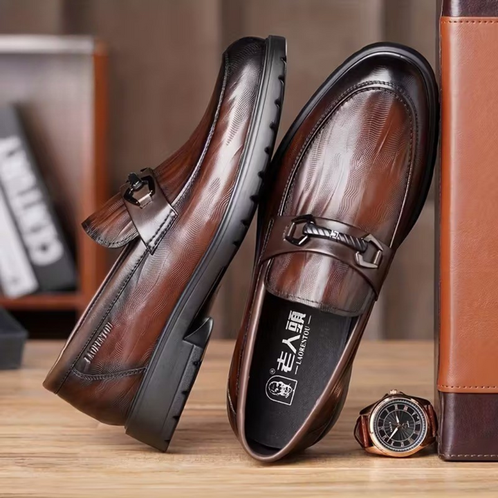 Cacela® - Mocassins Ortopédicos de Couro Bovino⏐Edição Premium