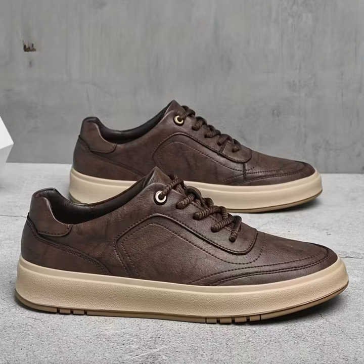 Bartolomeu® - Sapatilhas Ortopédicas de Couro⏐Edição Premium