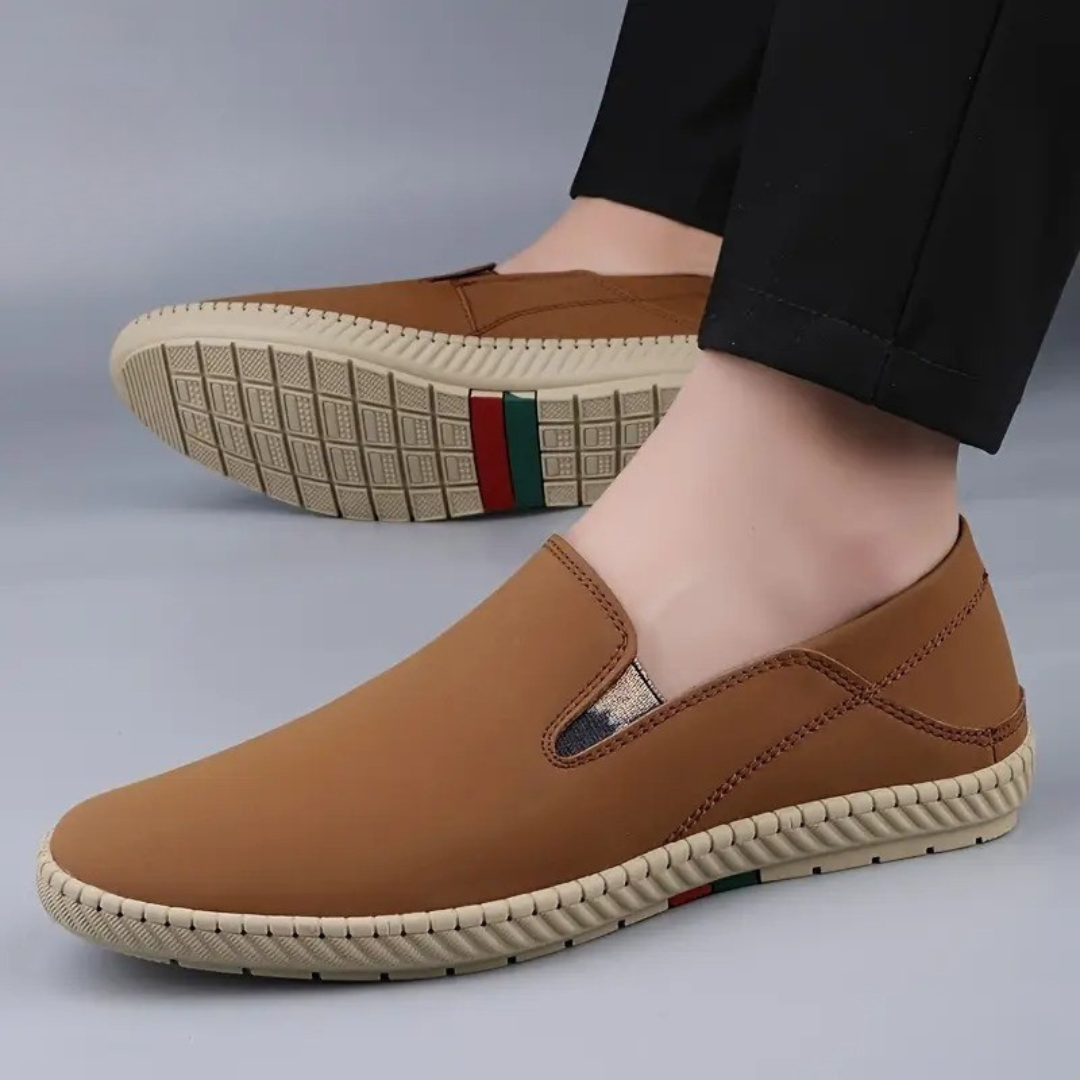 Emanuel® - Mocassins Ortopédicos de Couro⏐Edição Premium