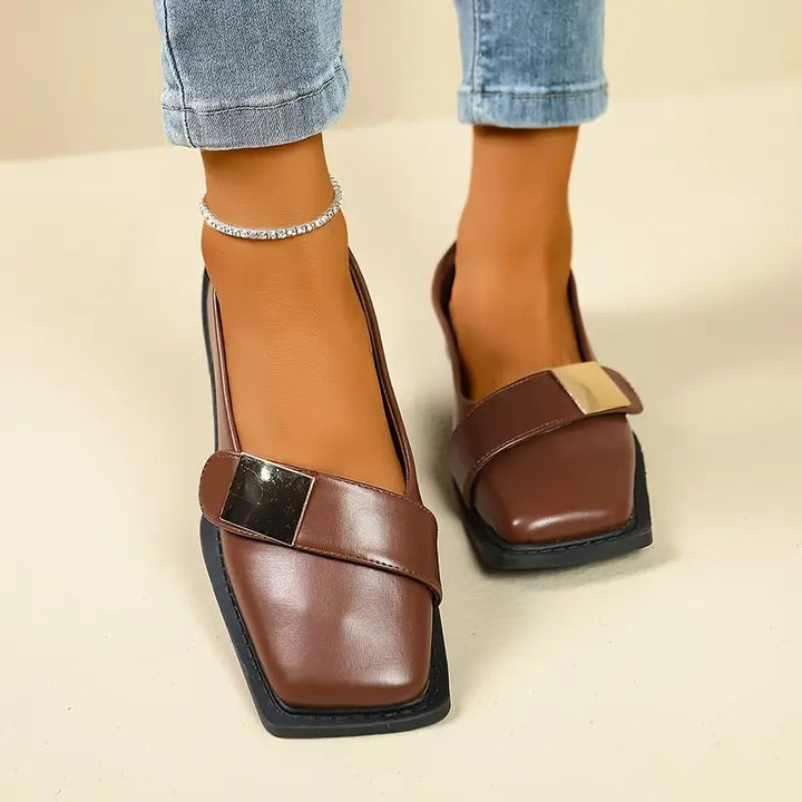 Eugénia® - Mocassins Ortopédicos de Couro⏐Edição Premium