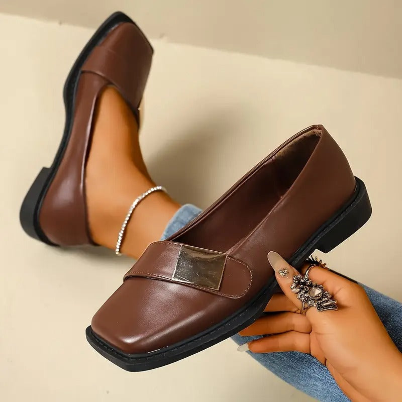 Eugénia® - Mocassins Ortopédicos de Couro⏐Edição Premium