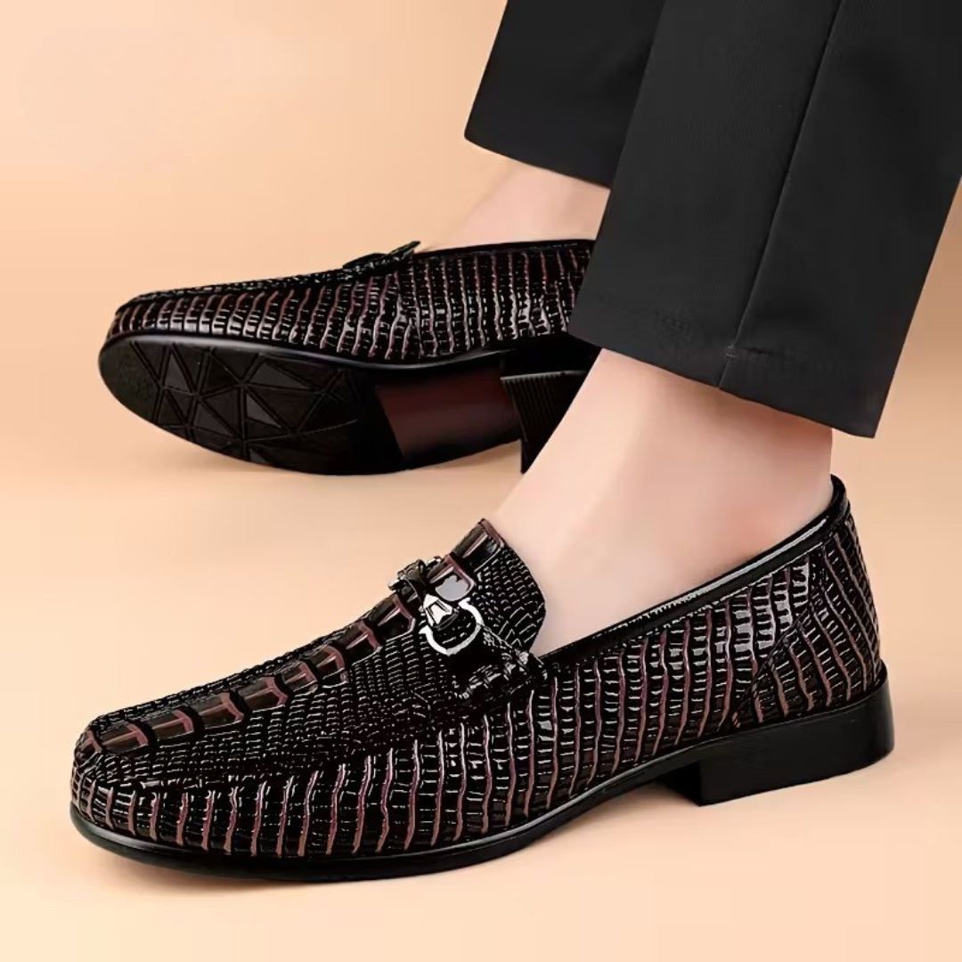 Hildebrando® - Mocassins Ortopédicos Elegantes de Pele⏐Edição Premium