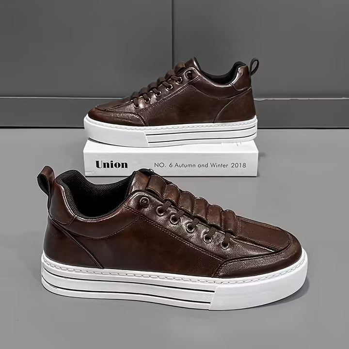 Crispim® - Sapatilhas Ortopédicas Casuais de Couro⏐Edição Premium