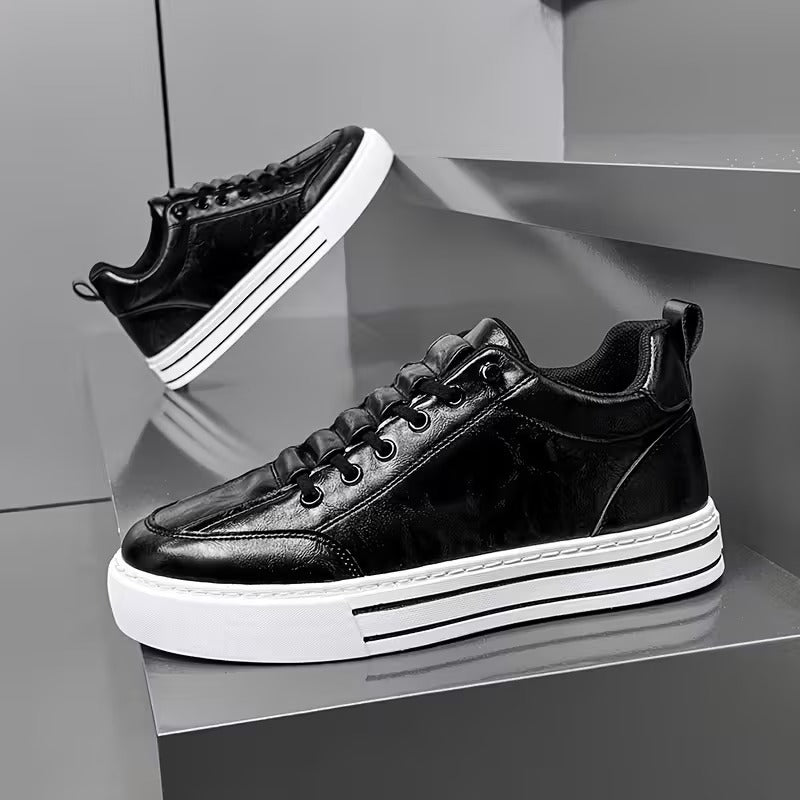 Crispim® - Sapatilhas Ortopédicas Casuais de Couro⏐Edição Premium