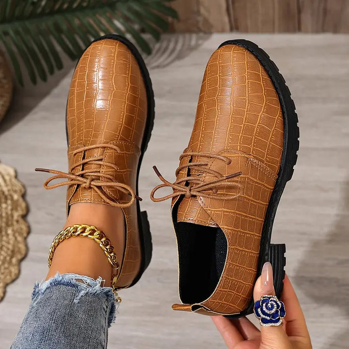 Filipa® - Sapatos Ortopédicos Oxford de Pele⏐Edição Premium