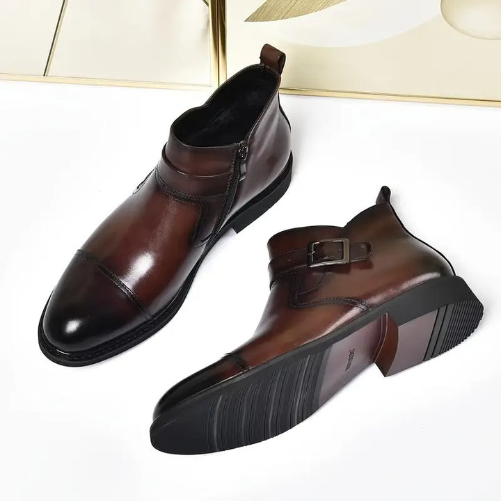 Lourenço® - Botas Ortopédicas de Couro⏐Edição Premium