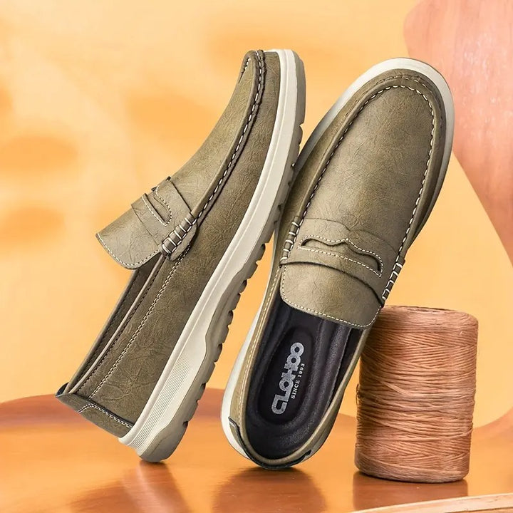 Cristiano® - Mocassins Ortopédicos de Couro⏐Edição Premium