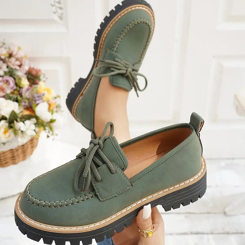 Braga® - Sapatos Ortopédicos com Plataforma de Couro⏐Edição Premium