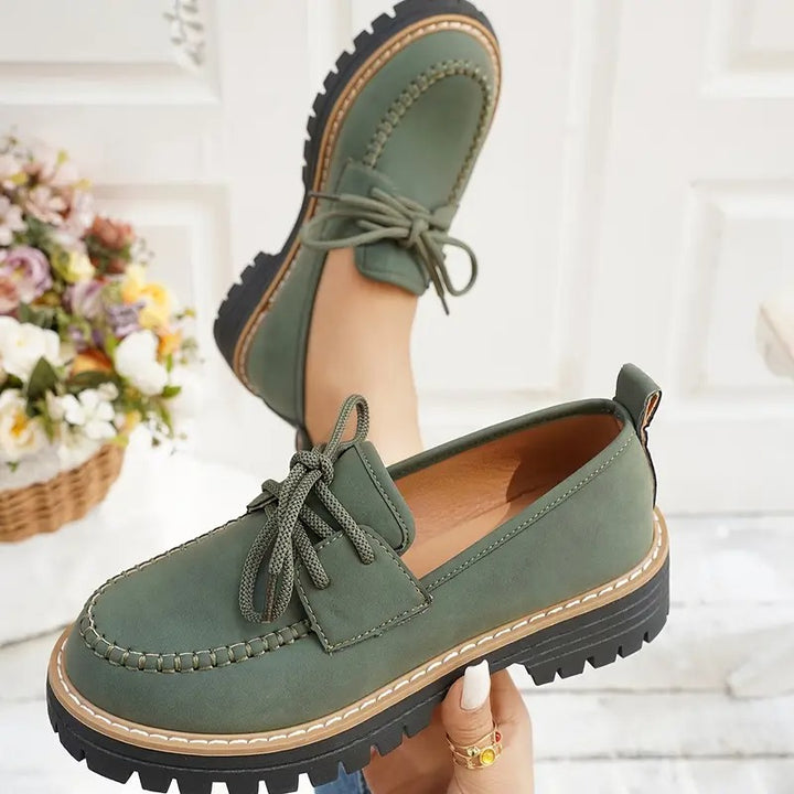 Braga® - Sapatos Ortopédicos com Plataforma de Couro⏐Edição Premium