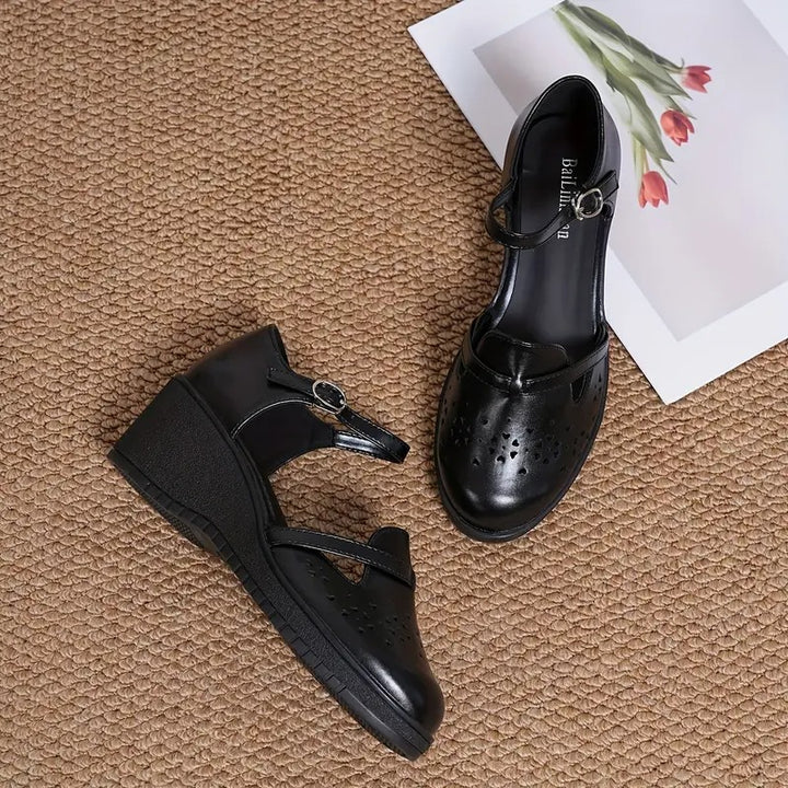 Elisabete® - Sapatos Ortopédicos de Couro⏐Edição Premium