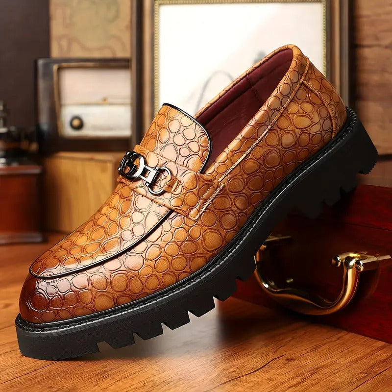 Tadeu® - Mocassins Ortopédicos de Pele⏐Edição Premium