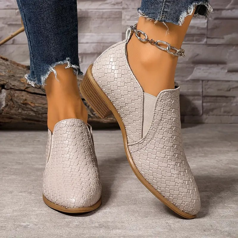 Alexandra® - Sapatos Ortopédicos Oxford em Pele⏐Edição Premium