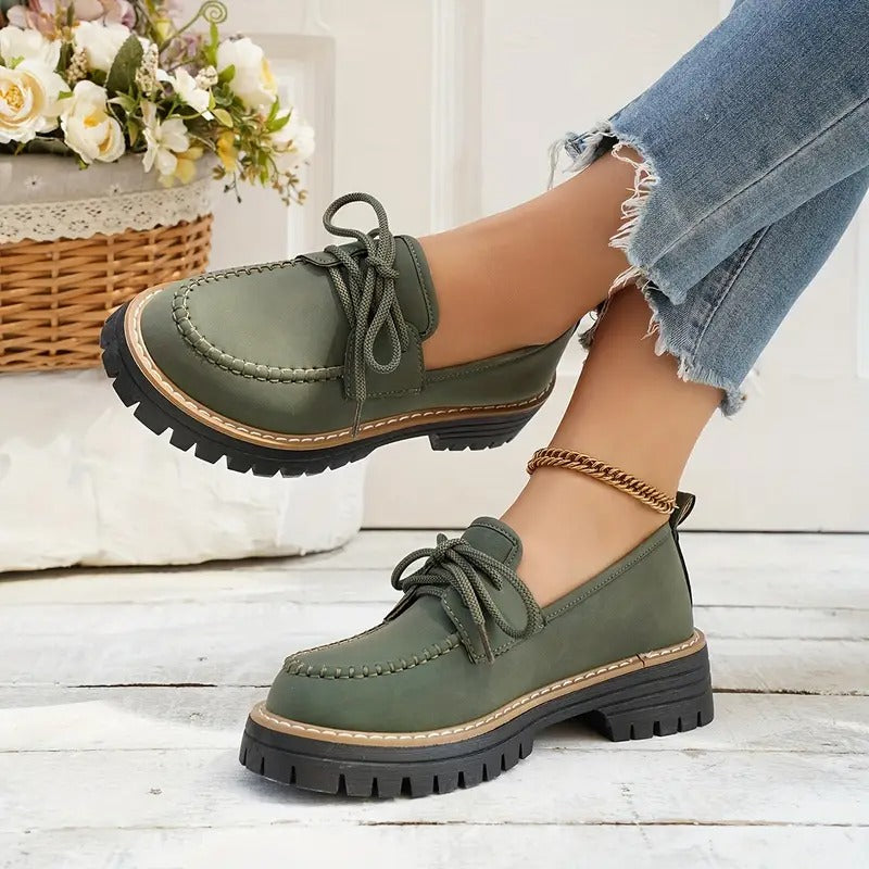 Braga® - Sapatos Ortopédicos com Plataforma de Couro⏐Edição Premium