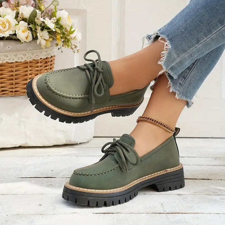 Braga® - Sapatos Ortopédicos com Plataforma de Couro⏐Edição Premium