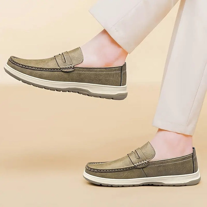 Cristiano® - Mocassins Ortopédicos de Couro⏐Edição Premium