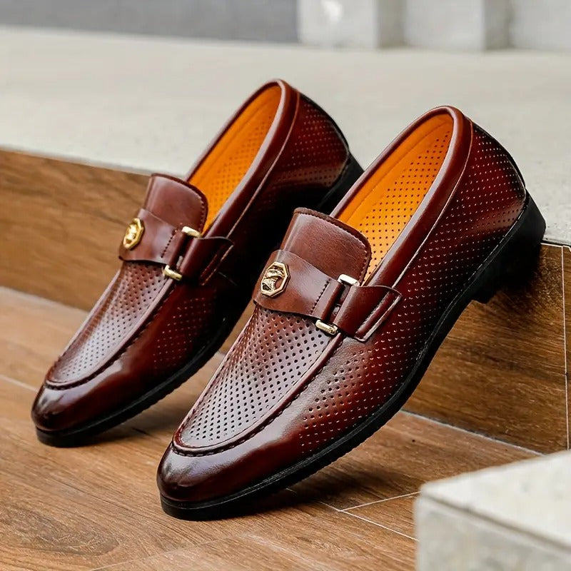 Alexandre® - Mocassins Ortopédicos Elegantes de Couro⏐Edição Premium