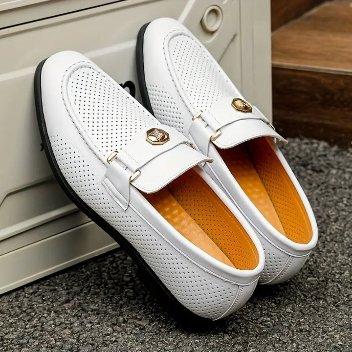 Alexandre® - Mocassins Ortopédicos Elegantes de Couro⏐Edição Premium