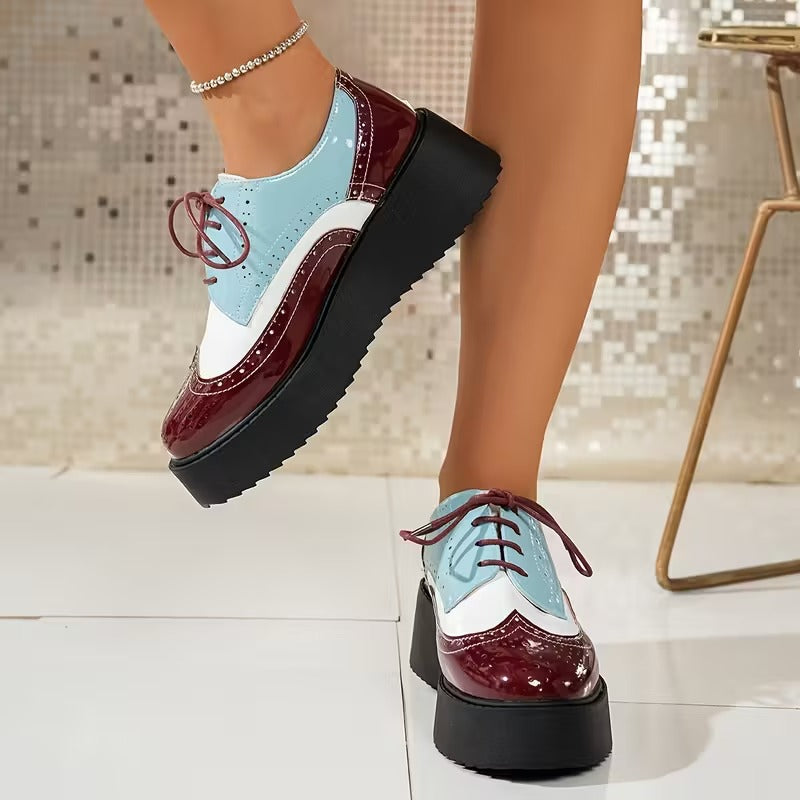 Celmira® - Sapatos Ortopédicos de Couro com Plataforma⏐ Edição Premium