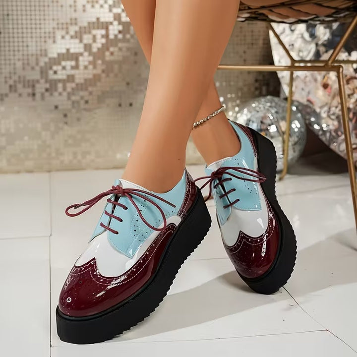 Celmira® - Sapatos Ortopédicos de Couro com Plataforma⏐ Edição Premium