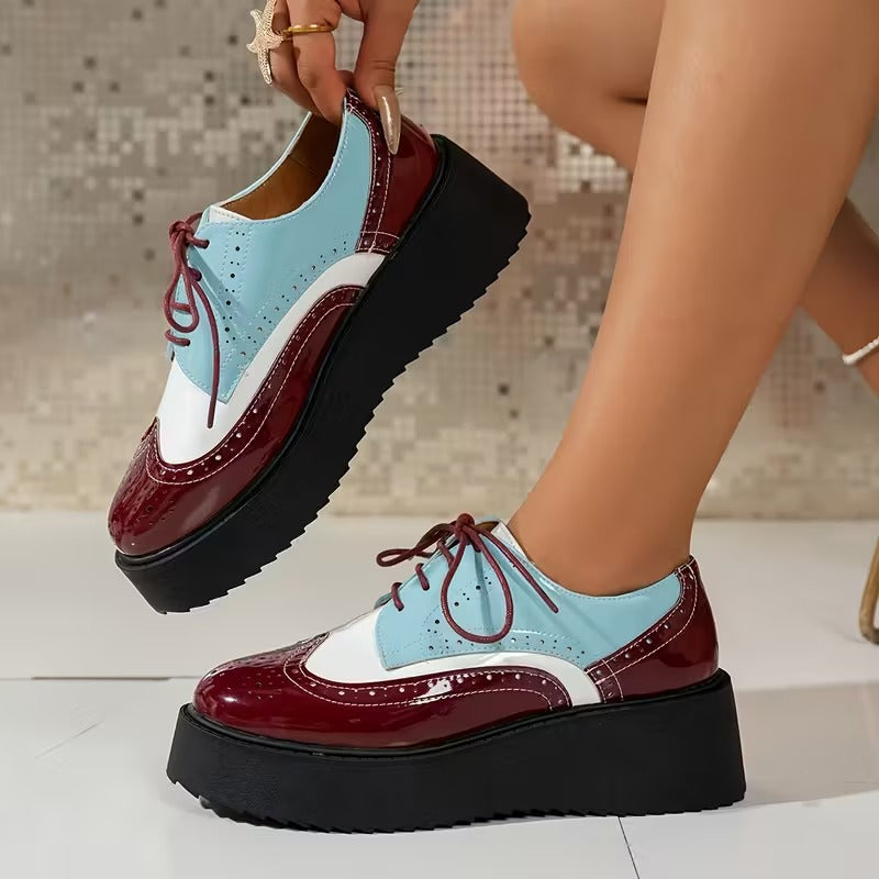 Celmira® - Sapatos Ortopédicos de Couro com Plataforma⏐ Edição Premium