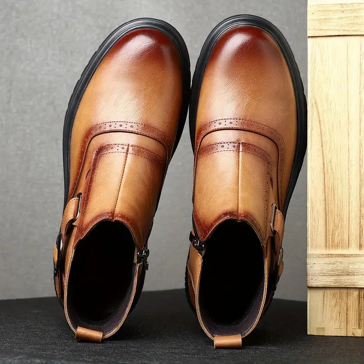 Ovar® - Botas Ortopédicas de Couro⏐Edição Premium