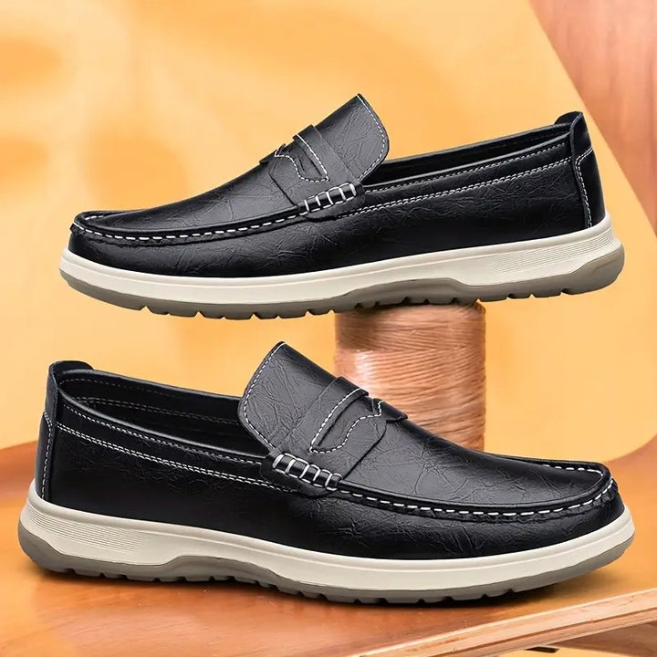 Cristiano® - Mocassins Ortopédicos de Couro⏐Edição Premium