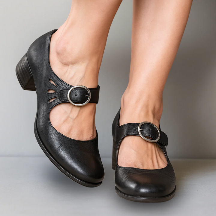 Zélia® - Mocassins Ortopédicos em Pele⏐Edição Premium