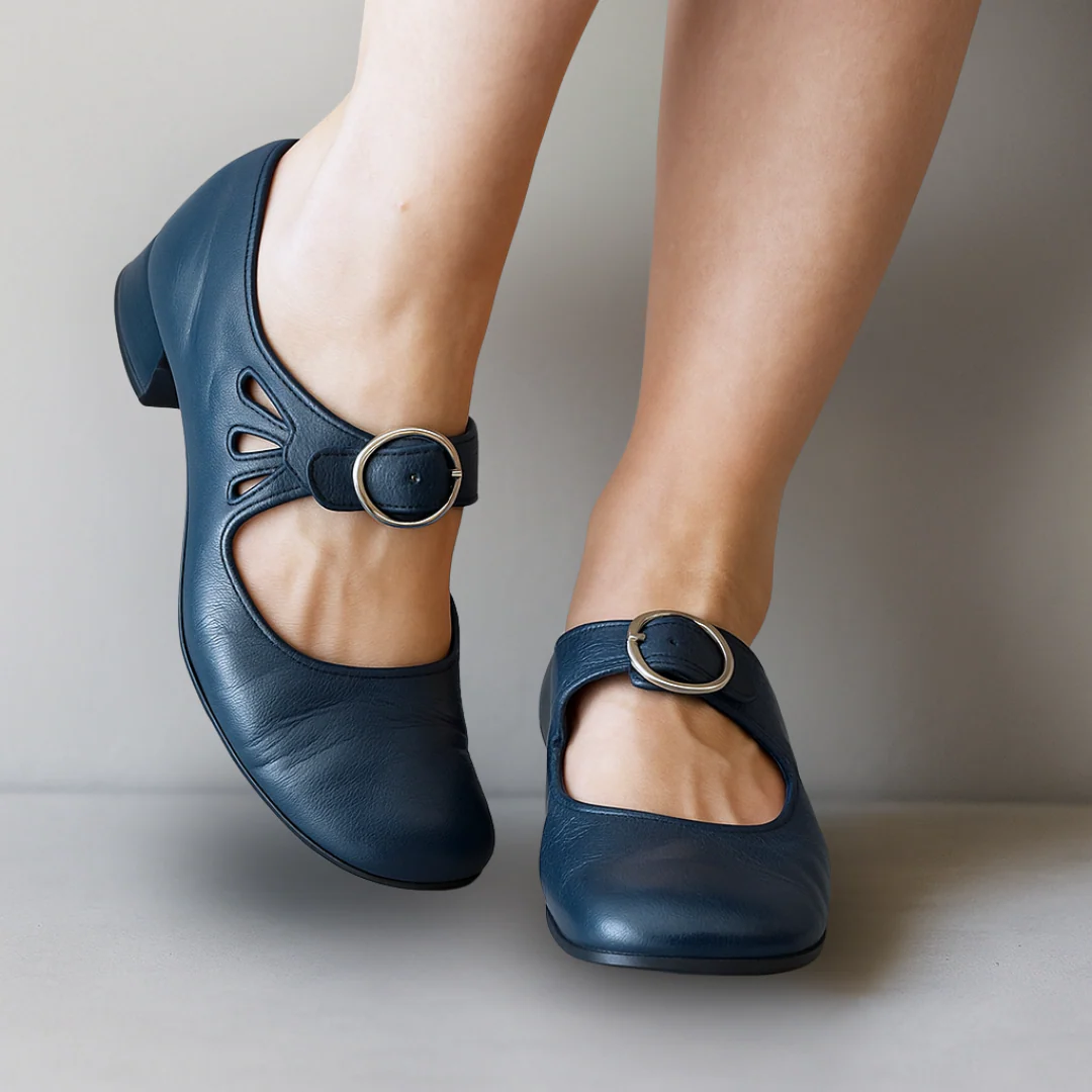Zélia® - Mocassins Ortopédicos em Pele⏐Edição Premium