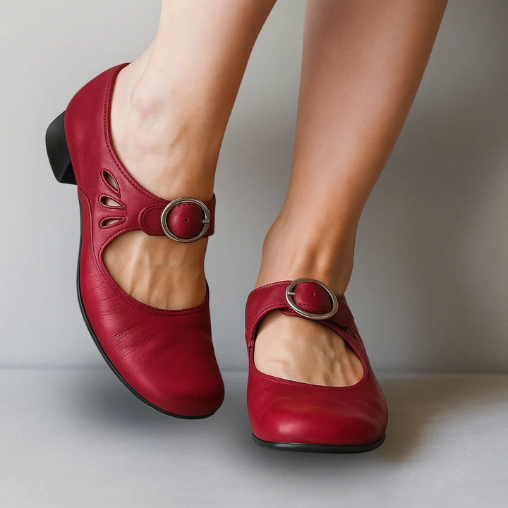 Zélia® - Mocassins Ortopédicos em Pele⏐Edição Premium