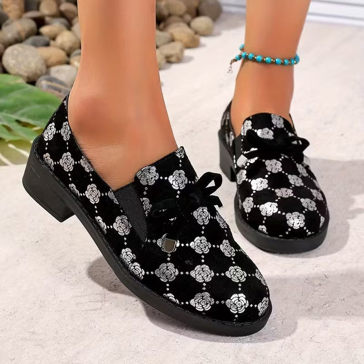 Judite® - Sapatos Ortopédicos Estampado Floral⏐ Edição Premium