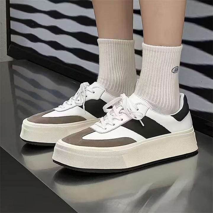 Entroncamento® - Sapatilhas Ortopédicas Casuais de Couro⏐Edição Premium