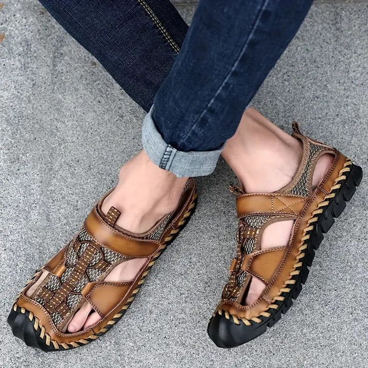 Cesar® - Sandálias de couro⏐Edição Premium