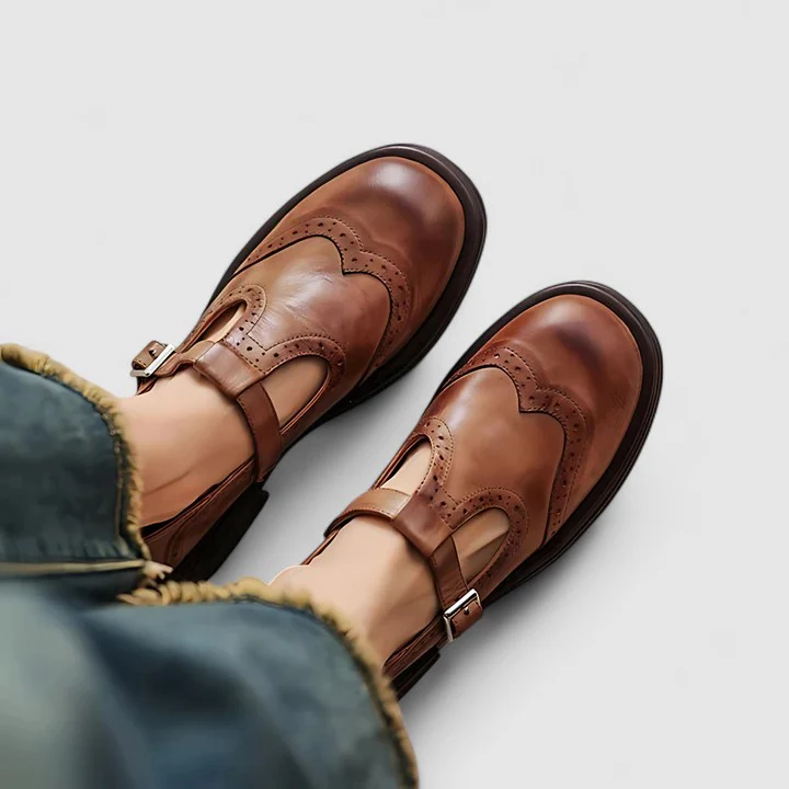 Patricia® - Sapatos Ortopédicos em Pele⏐Edição Premium