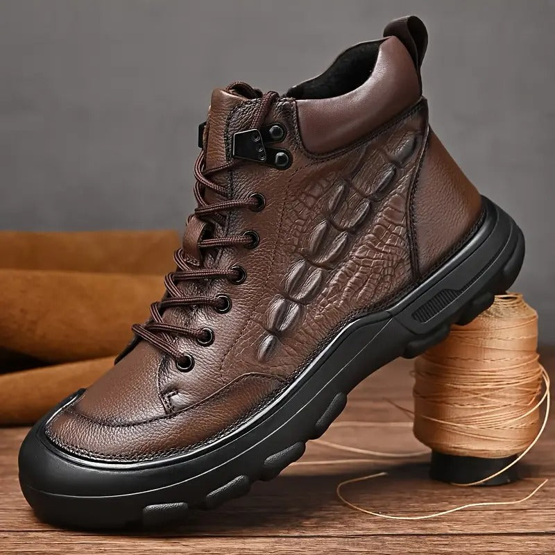 Alcanena® - Botas Ortopédicas de Couro Bovino⏐Edição Premium