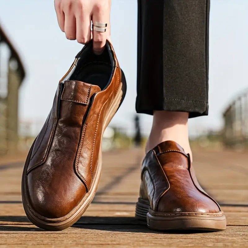 Almancil® - Sapatos Ortopédicos Casuais de Couro⏐Edição Premium