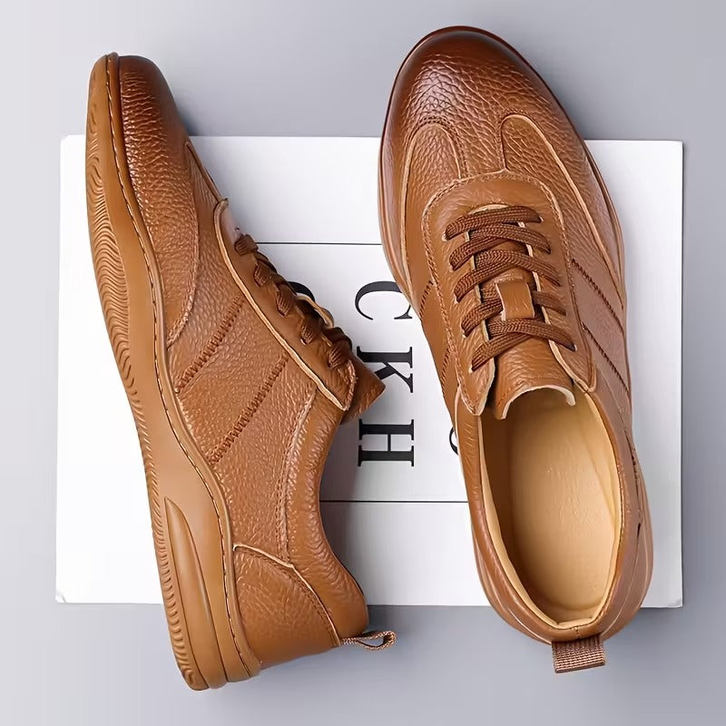 Gaudêncio® - Sapatilhas Ortopédicas de Couro Bovino⏐Edição Premium