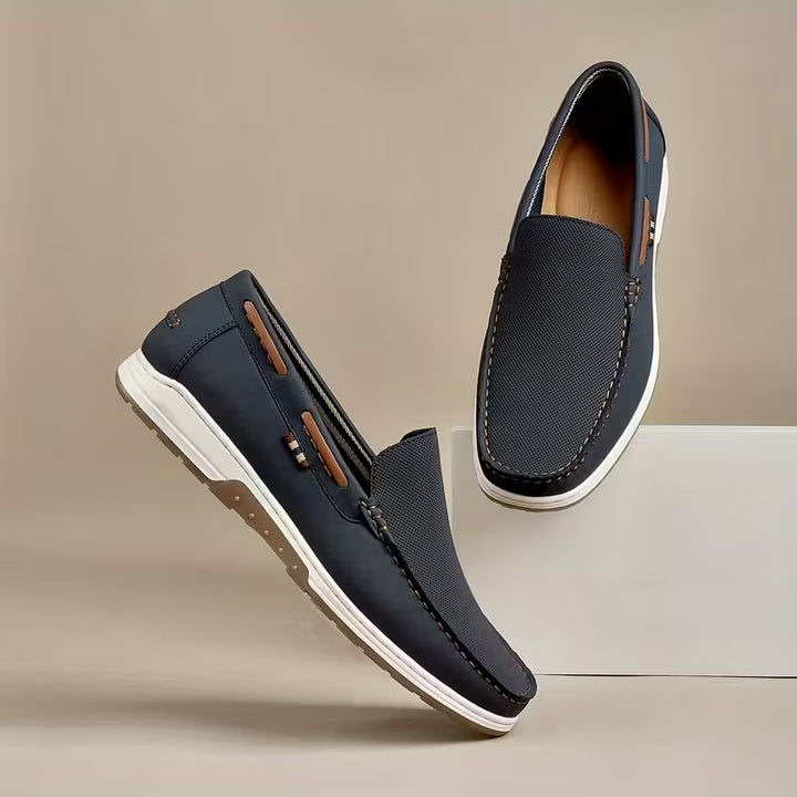 Januário® - Mocassins Ortopédicos Casuais de Couro⏐Edição Premium