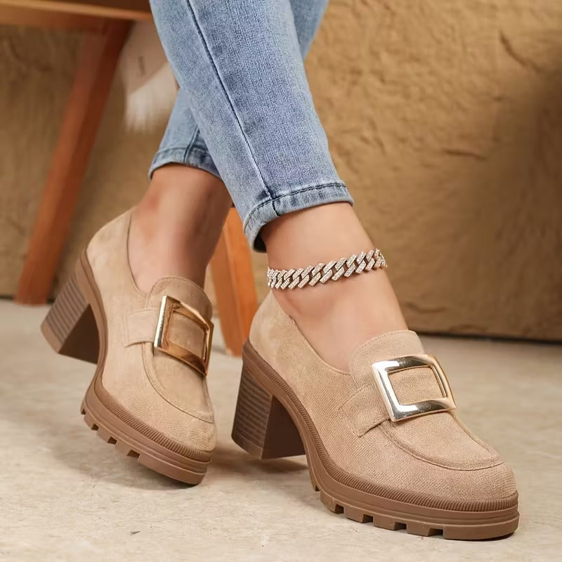 Inácia® - Sapatos Ortopédicos Casuais de Salto⏐Edição Premium