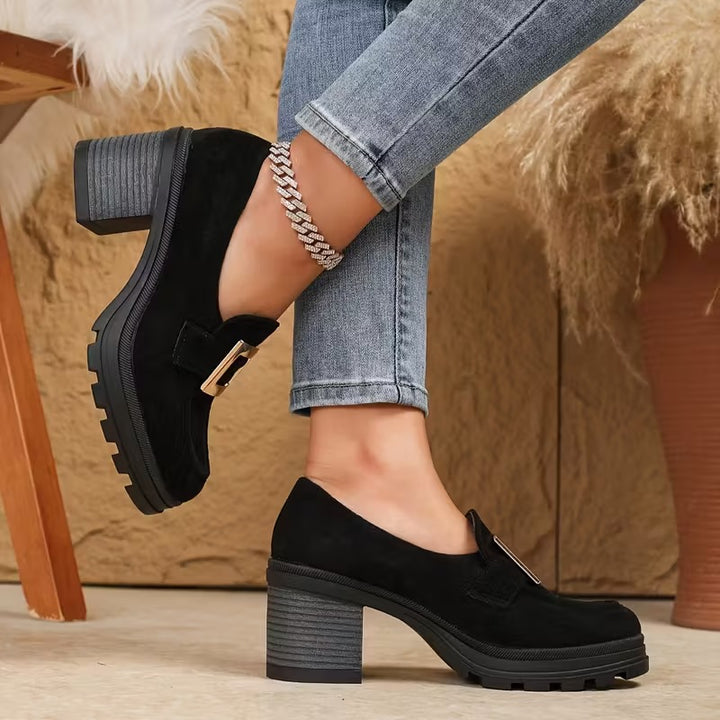 Inácia® - Sapatos Ortopédicos Casuais de Salto⏐Edição Premium