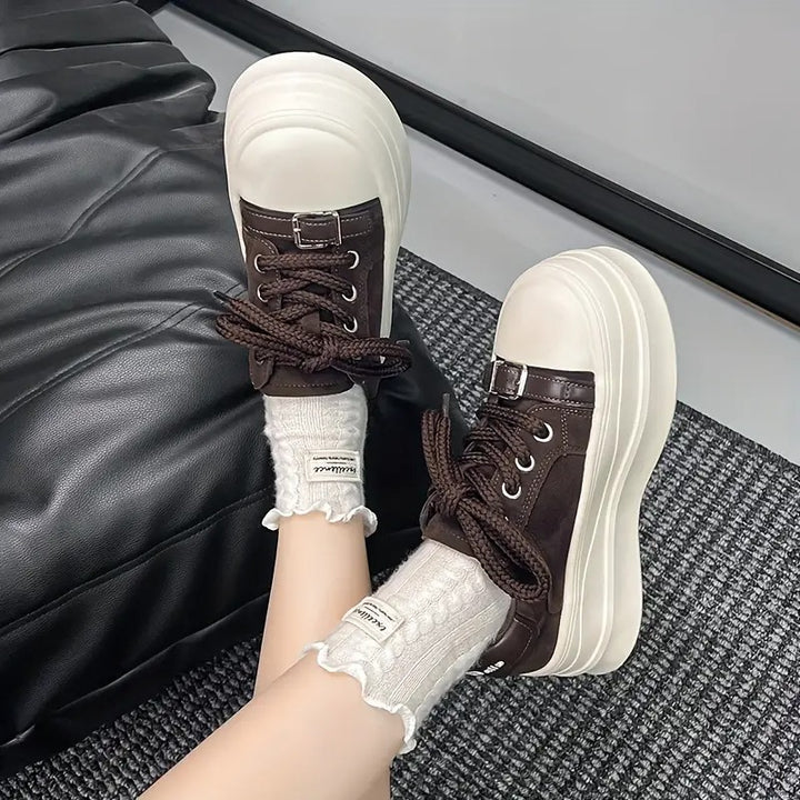 Tecla® - Sapatos Ortopédicos Casuais de Plataforma⏐Edição Premium