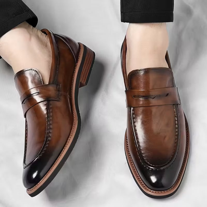 Kevin® - Mocassins Ortopédicos Elegantes de Couro⏐Edição Premium