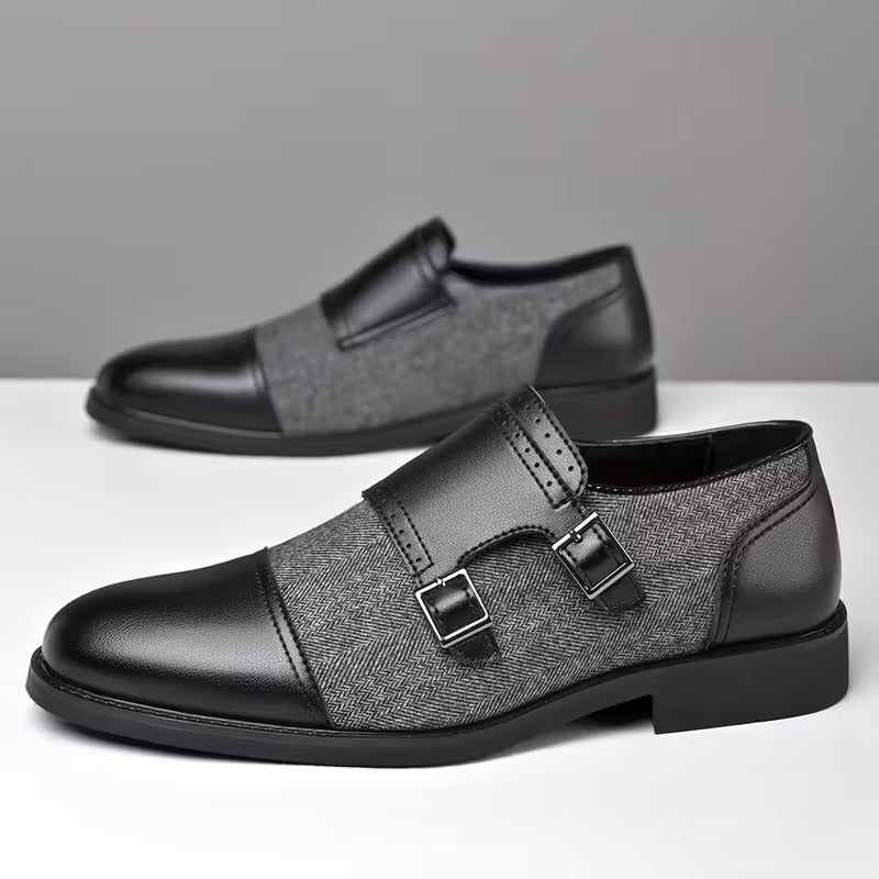 Tibúrcio® - Mocassins Ortopédicos com Fivela⏐Edição Premium