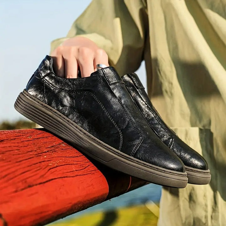 Almancil® - Sapatos Ortopédicos Casuais de Couro⏐Edição Premium