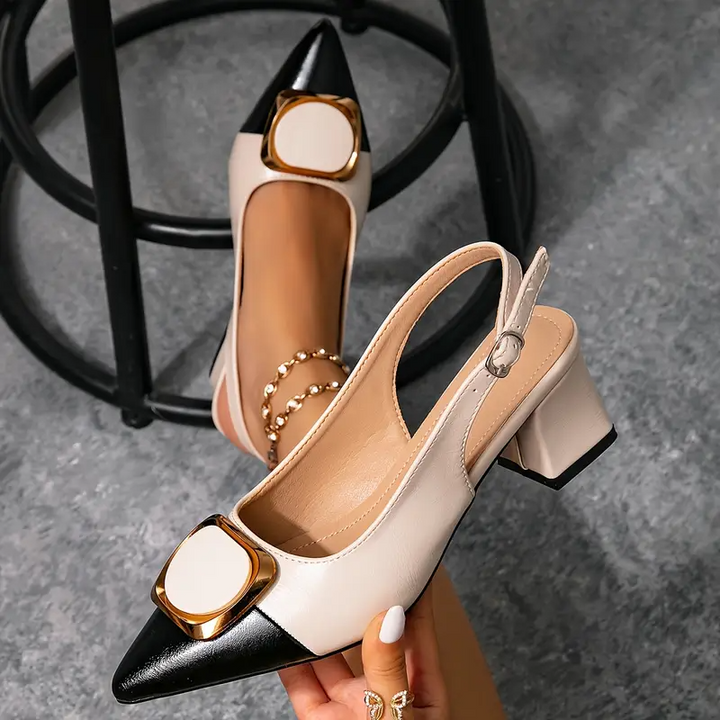 Amalia® - Mocassins Ortopédicos com Salto⏐Edição Premium