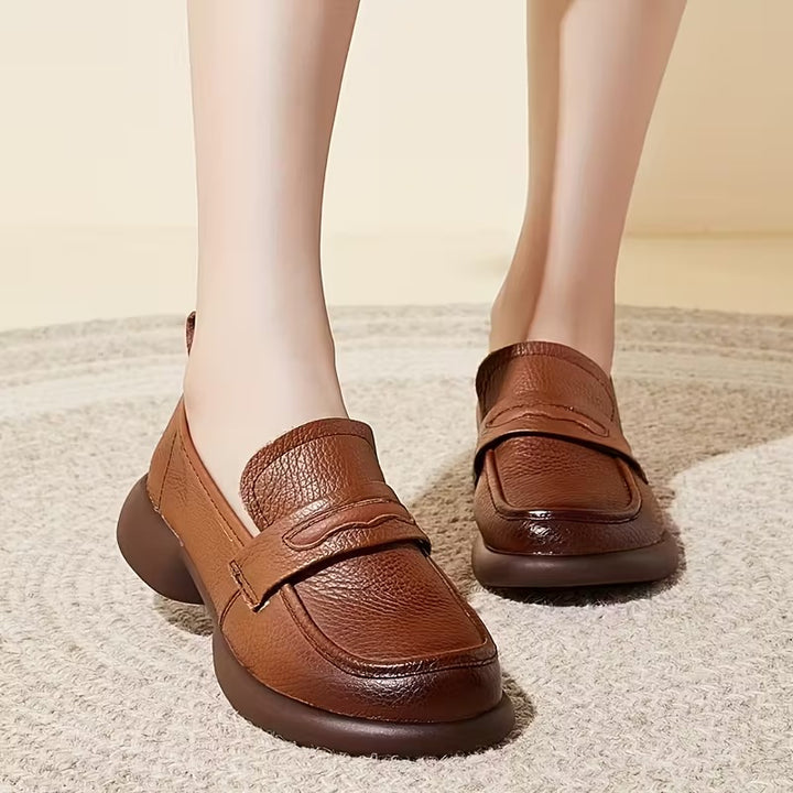 Balbina® - Mocassins Ortopédicos de Couro Bovino⏐Edição Premium