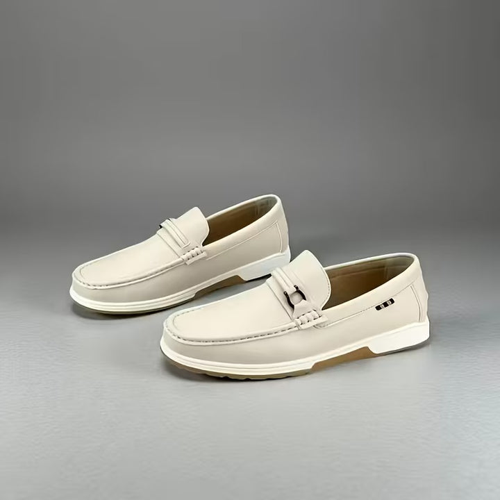 Januário® - Mocassins Ortopédicos Casuais de Couro⏐Edição Premium