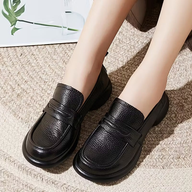 Balbina® - Mocassins Ortopédicos de Couro Bovino⏐Edição Premium