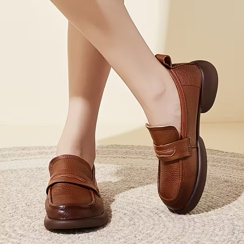 Balbina® - Mocassins Ortopédicos de Couro Bovino⏐Edição Premium